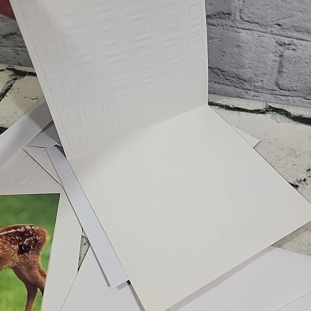 Notecards Blank Inside Greeting Cards Lot Of 7 Pets Puppies Dogs Textured
